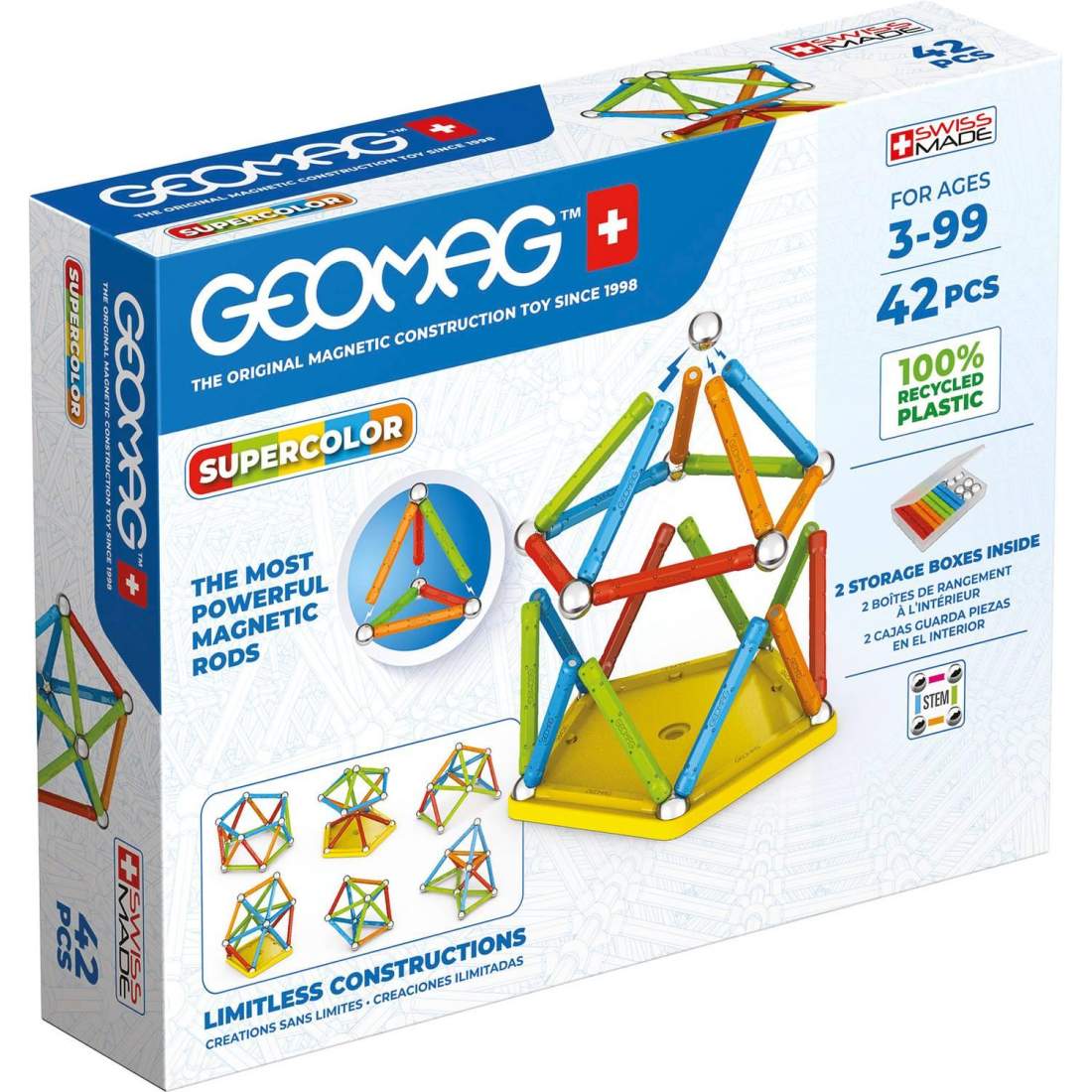 Produktfoto för Geomag Supercolor 42
