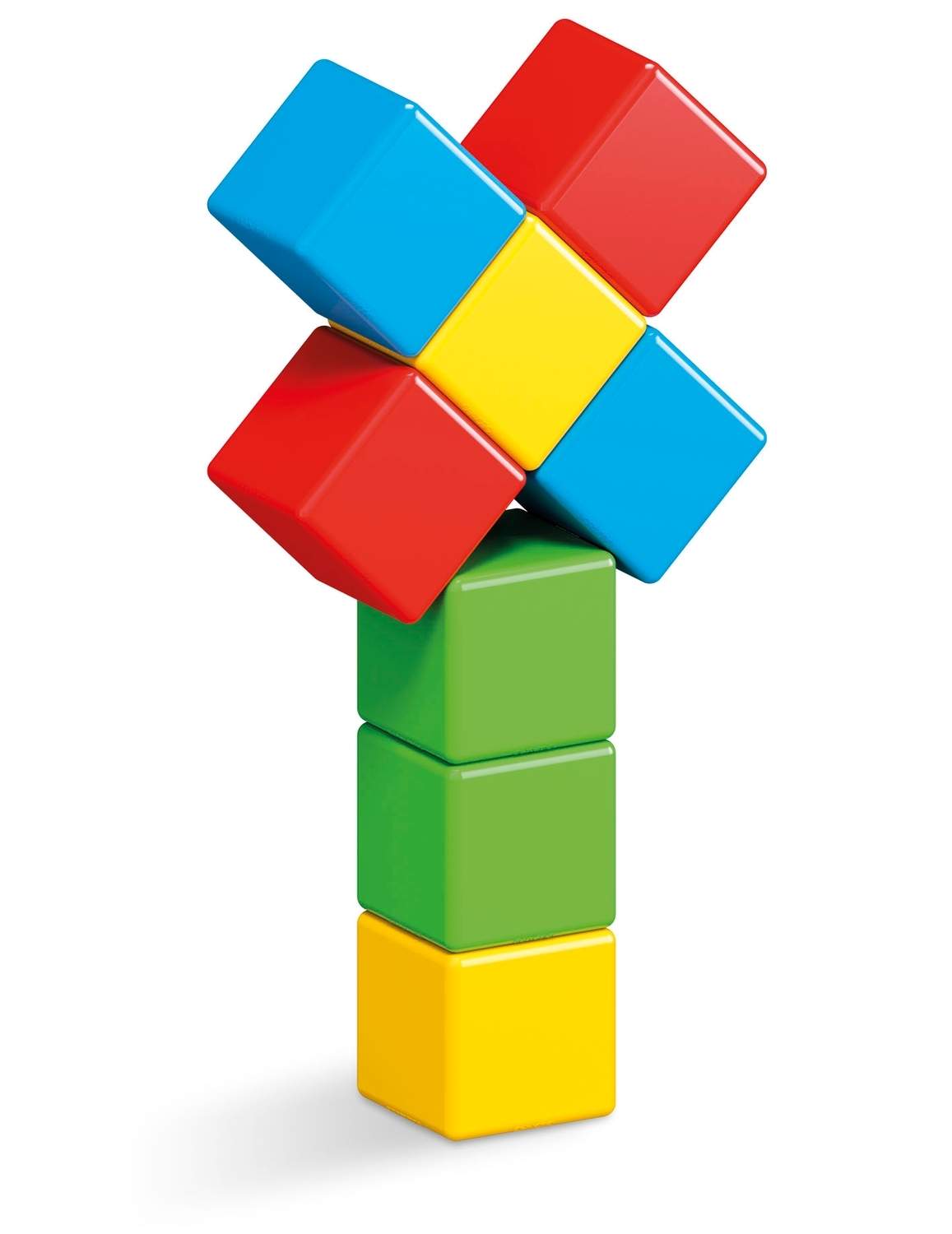 Alternativ bild 1 för Geomag Magicube Recyclad 8 st.