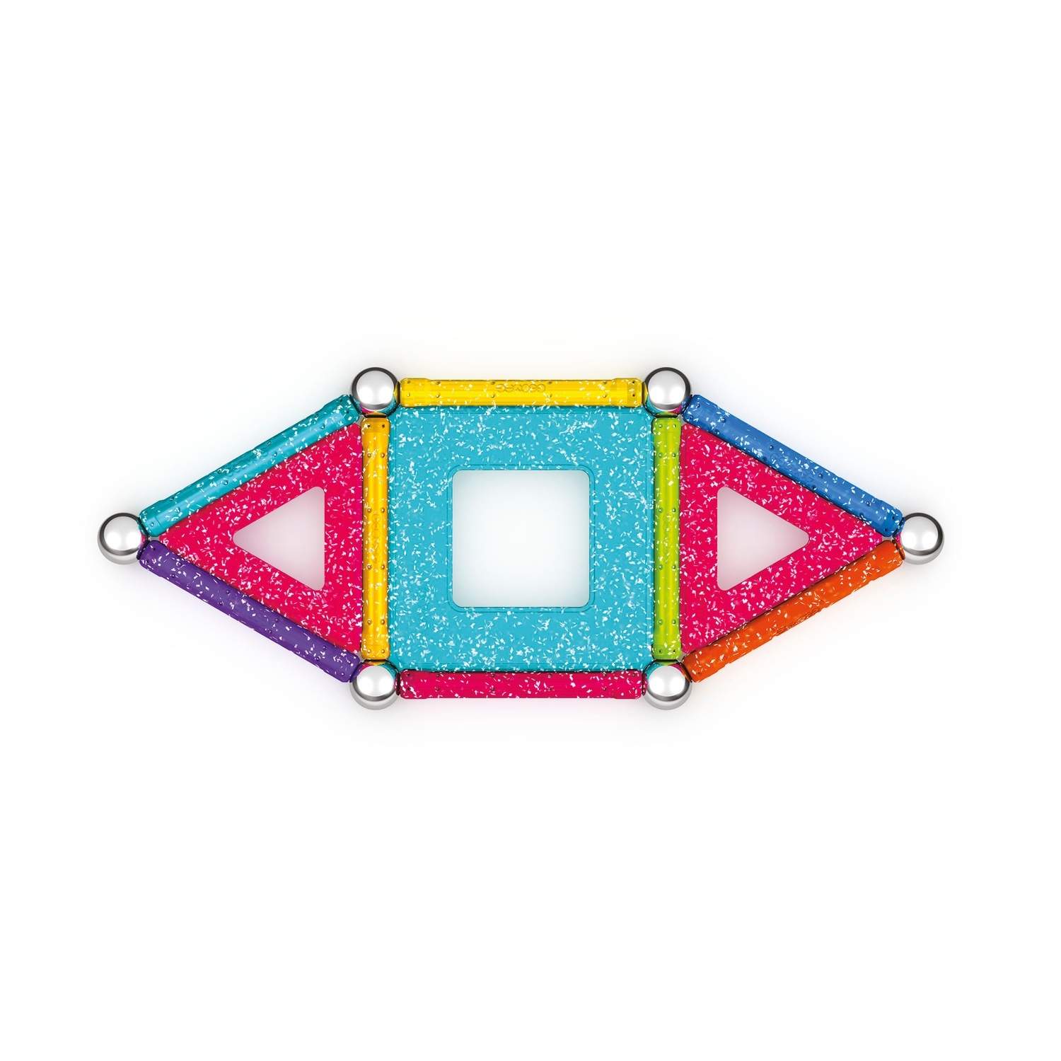 Alternativ bild 1 för Geomag Glitter Recycled 22 st.