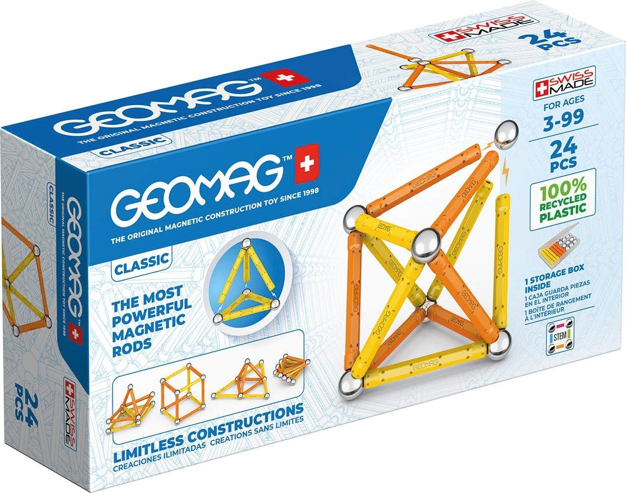 Geomag Classic Byggesæt 24 Stk billede