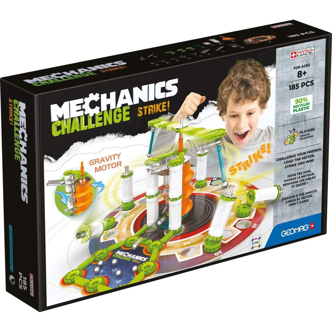 Geomag Mechanics Tävlingsutmaning 185 Delar | Leksaker & Spel - Leksaker - Byggsatser & Byggklossar - GEOMAG | Pryloteket