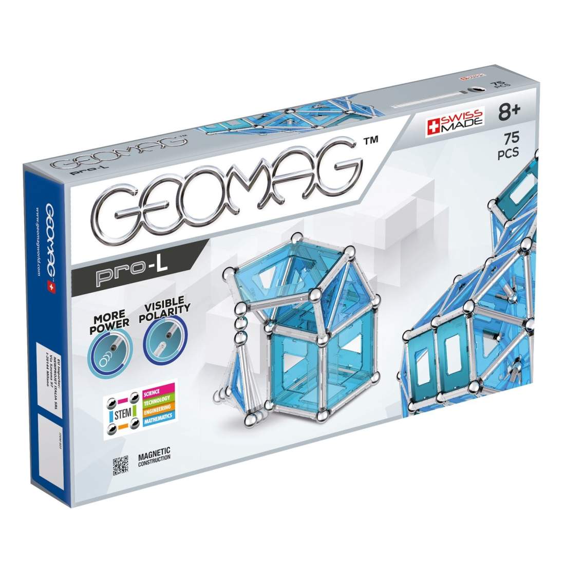 Geomag Pro-L Panels 75 Delar | Leksaker & Spel - Leksaker - Byggsatser & Byggklossar - GEOMAG | Pryloteket