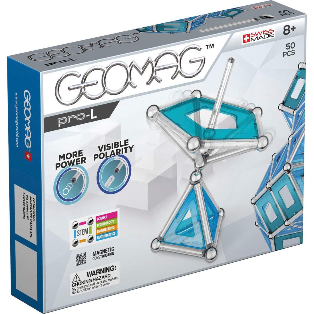 Geomag Pro-L Panels 50 Delar | Leksaker & Spel - Leksaker - Byggsatser & Byggklossar - GEOMAG | Pryloteket