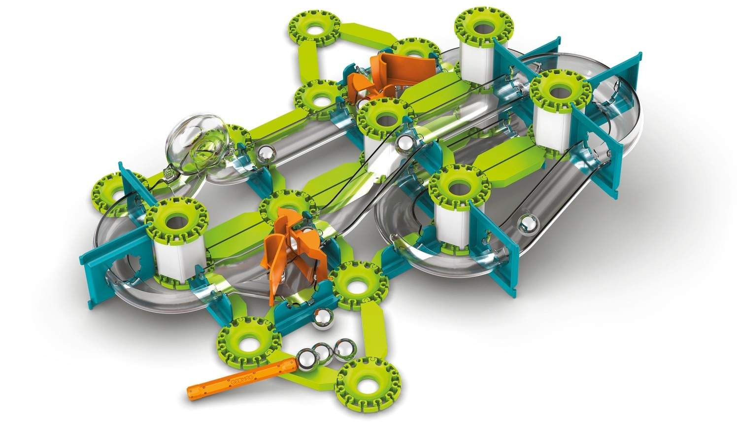 Alternativ bild 1 för Geomag Mechanics Gravity Recycled Loops & Turns 130 st.