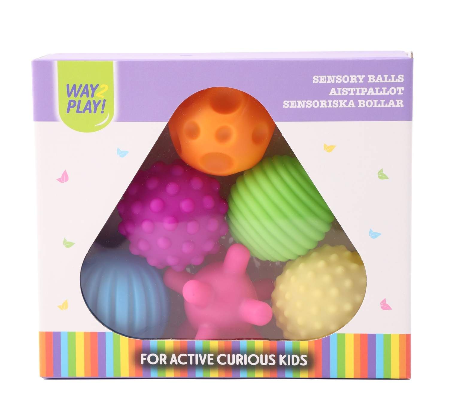 W2Play Sensory Balls 6 Pcs