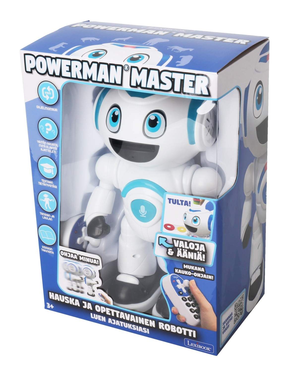 Powerman Master - fjärrstyrd robot, 24 cm.