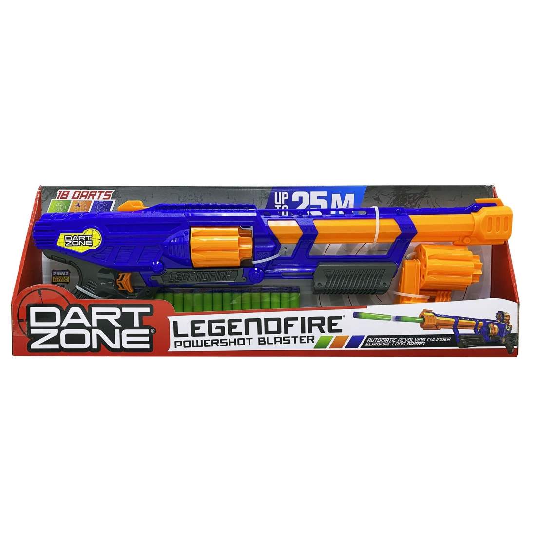 Dart Zone Legendfire Powershot | Leksaker & Spel - Leksaker - Leksaksvapen & Tillbehör - Nerf Guns & Tillbehör | Pryloteket