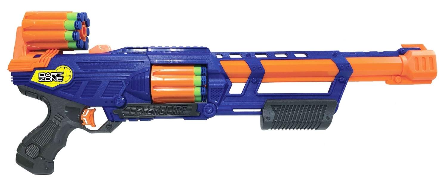 Alternativ bild 1 för Dart Zone Legendfire Powershot Foam Gun