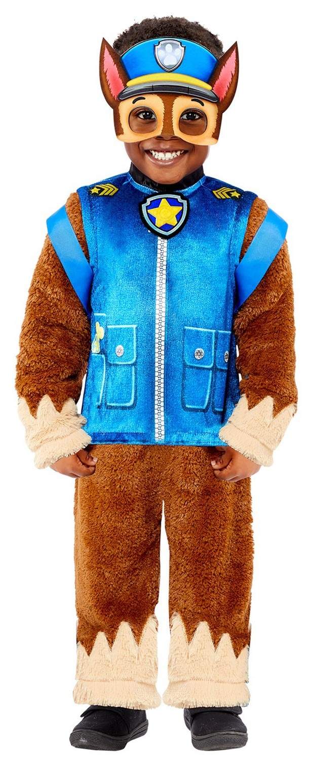 Paw Patrol Chase Deluxe kostume 104Cm