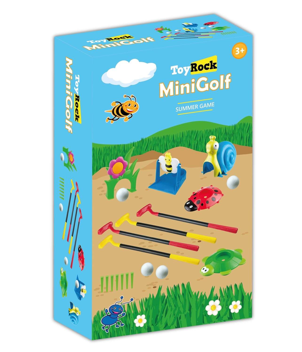 Sjovt golf sæt