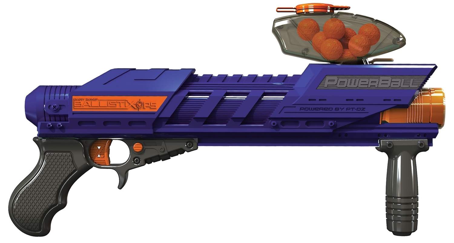 Alternativ bild 1 för Dart Zone Ballistix Mega Force foam gun