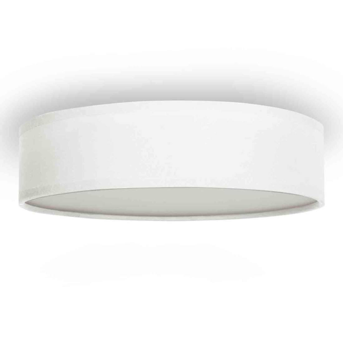 Taklampa Textil Ø40cm Vit