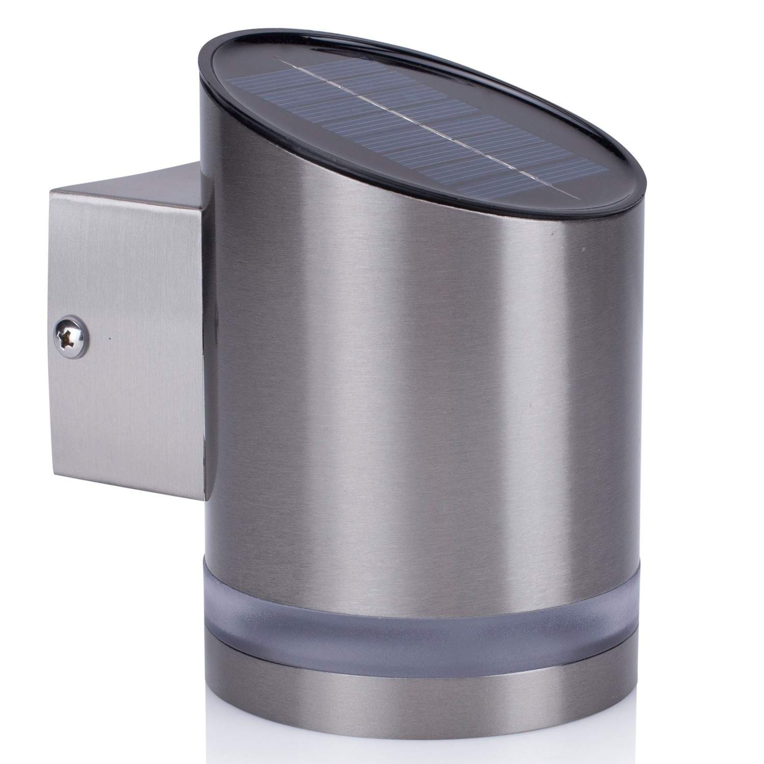 Solcellebelysning Vægmonteret Vinklet 35lm