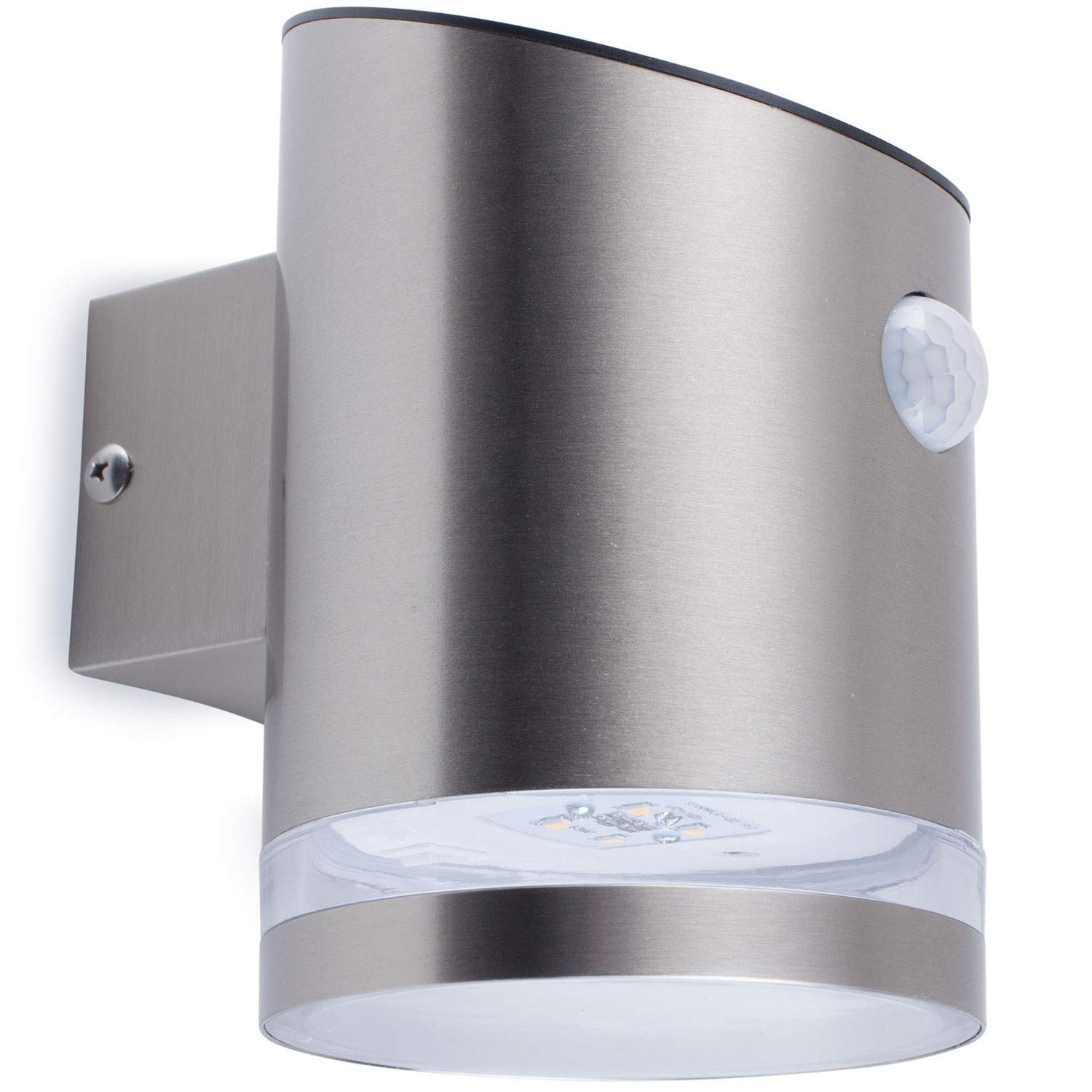 Solcellebelysning Wall Slanted Motion sensor