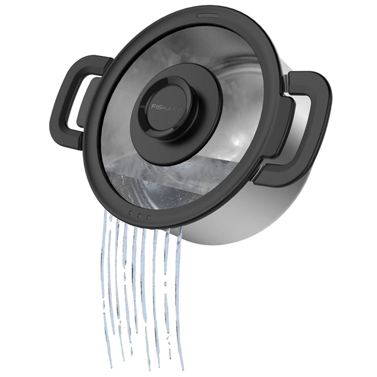 Alternativ bild 1 för Fiskars FF gryta med lock, 5 liter