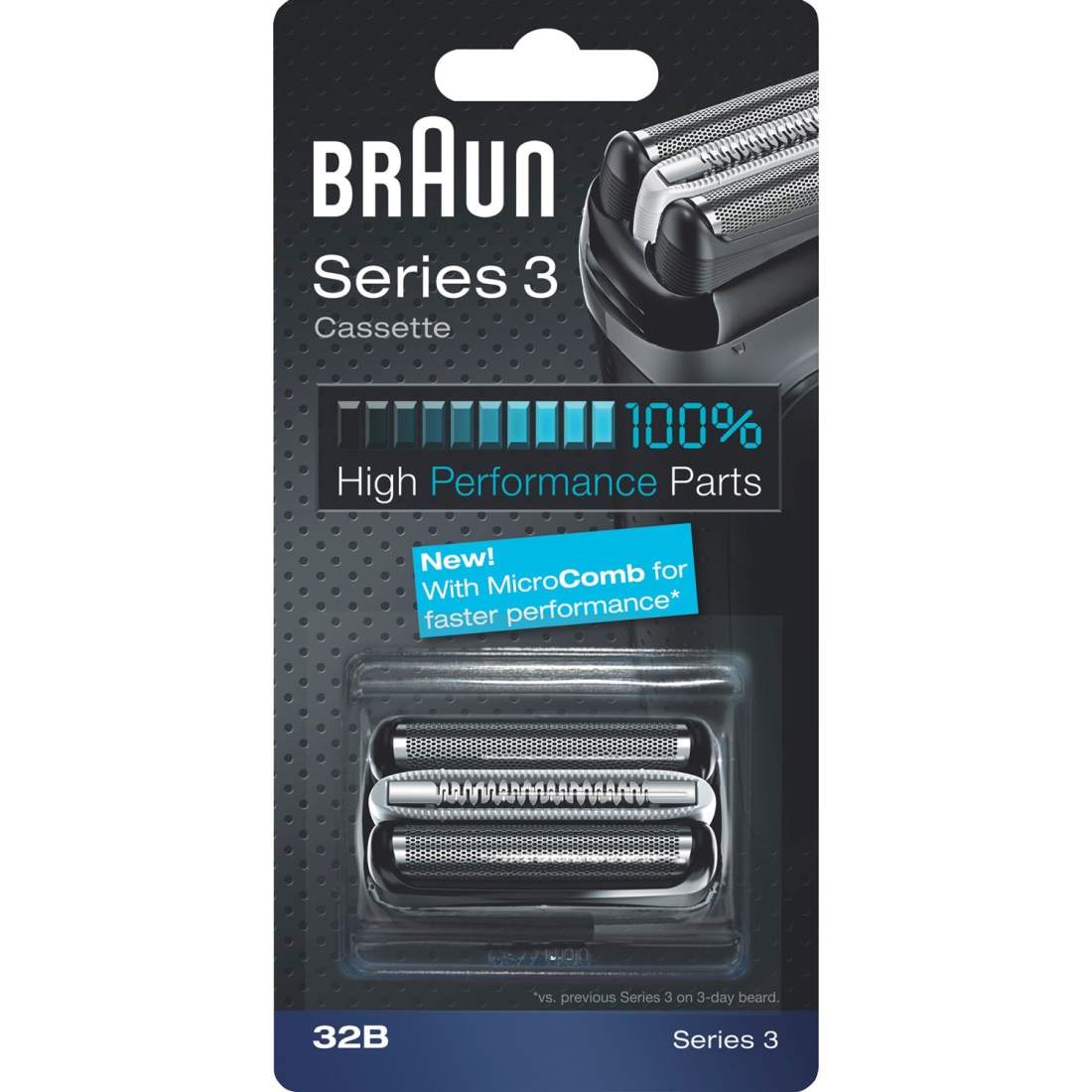 Produktfoto för Braun Series 3 Casette Shaver Head 32B