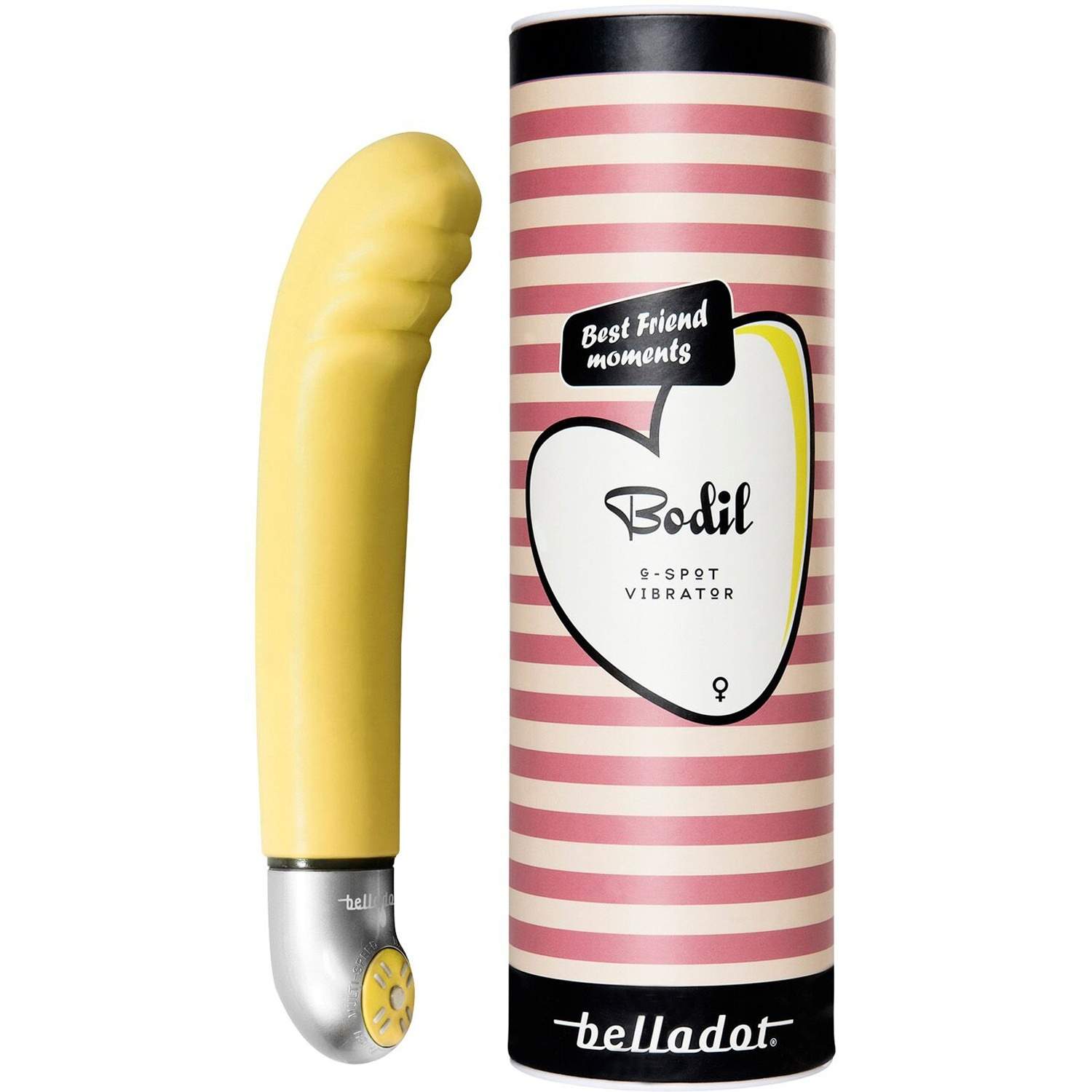 Bodil G-vibrator gul