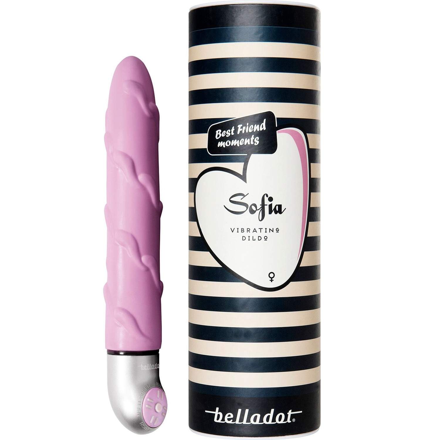 Sofia Vibrerende dildo pink billede