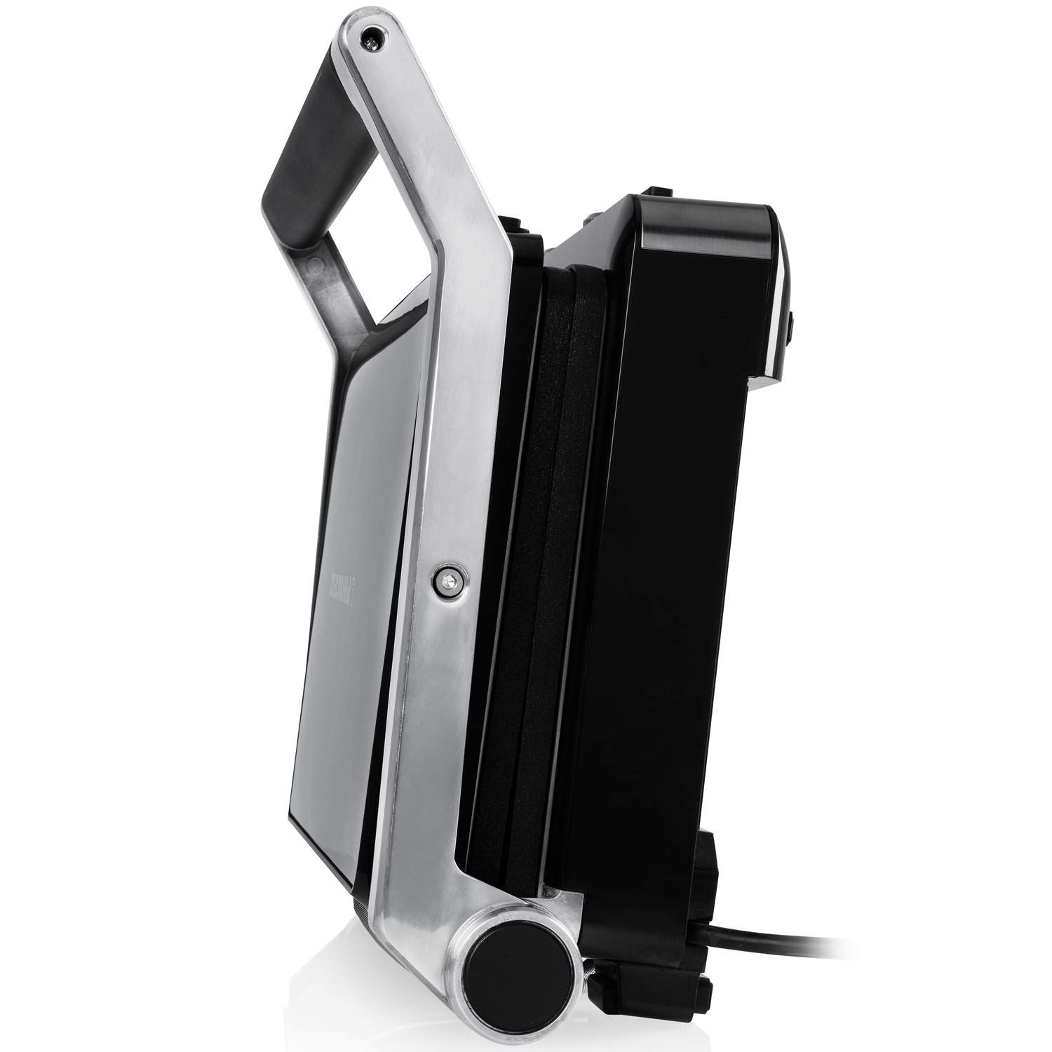 Alternativ bild 1 för Princess 117310, Svart, Rostfritt stål, Bakelit, Rostfritt stål, Rektangulär, Knappar, Rotations-, 290 x 230 mm, Flytande lock, Låsbart lock