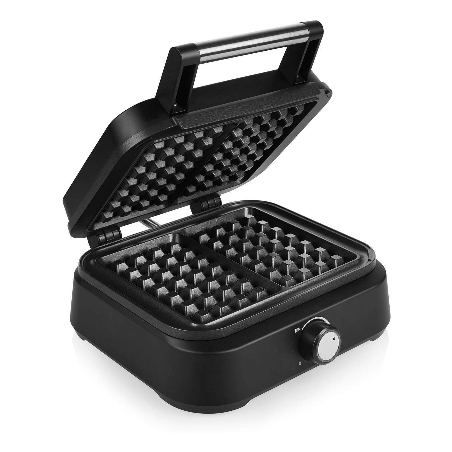 Belgialainen vohvelirauta DeLuxe Piano Black