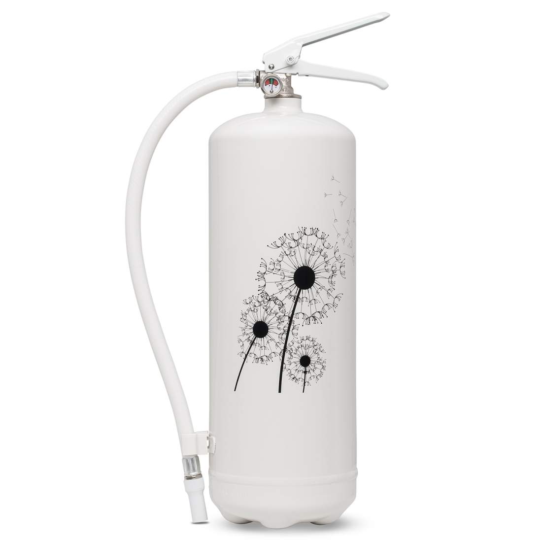 Produktfoto för NEXA Brandsläckare 6kg vit 43A 233B C Design line Maskros