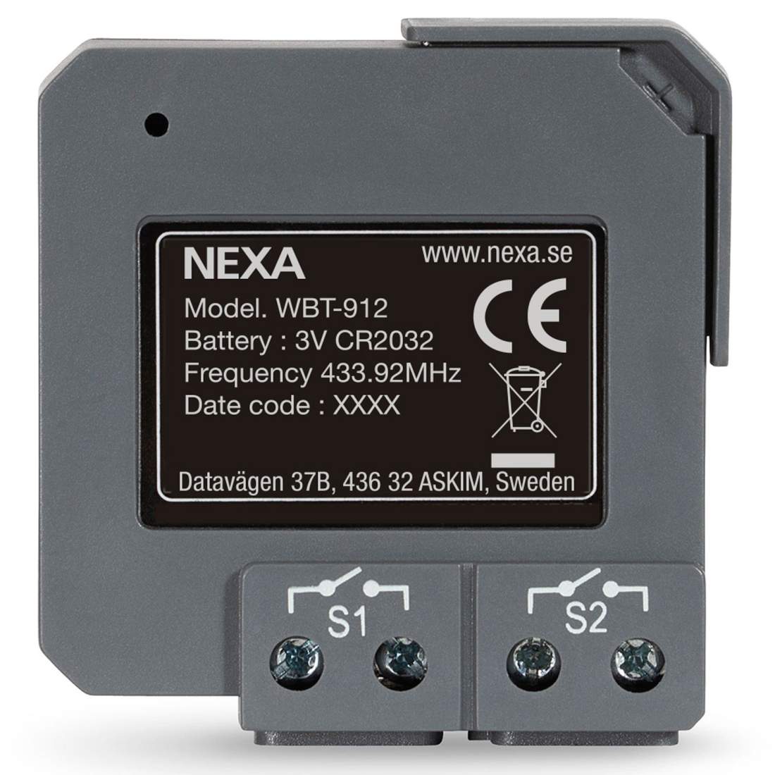 WBT-912 2-kanals infälld sänd | Hem & Hobby | Pryloteket