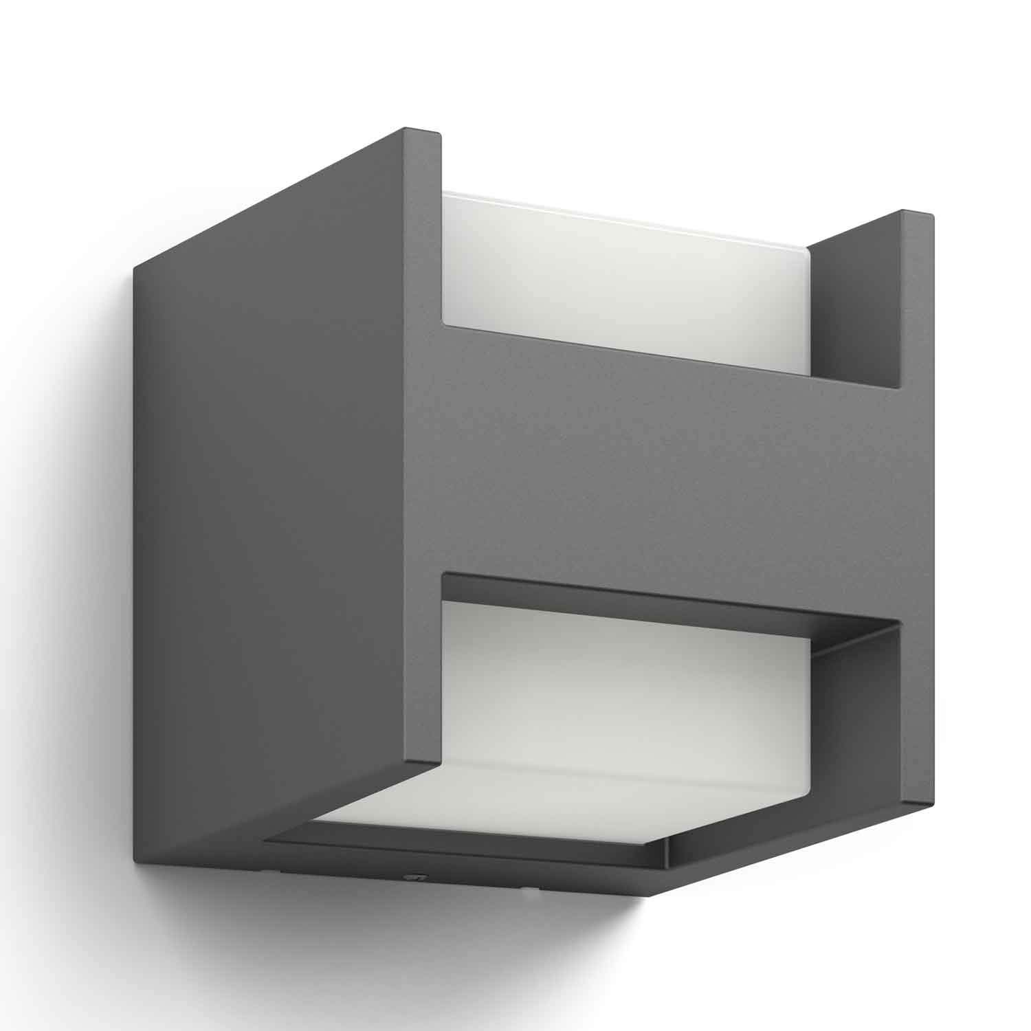 Philips myGarden Arbour Væg Lanterne Antrasit 2x4.5W - 8718696131237