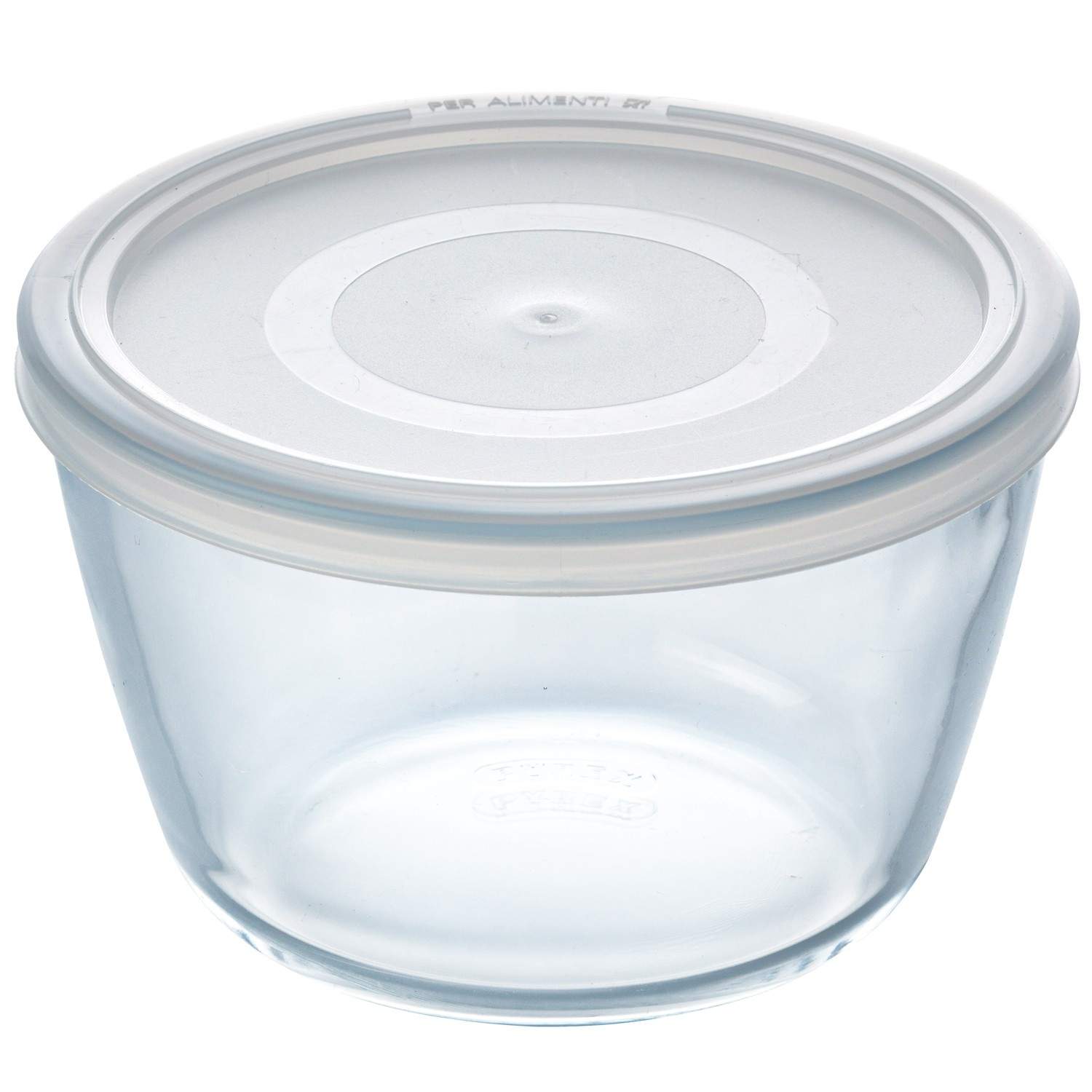 Pyrex 7070.55148, Gryde bradepande, Rund, Glas, Transparent, 1 stk, 12 cm