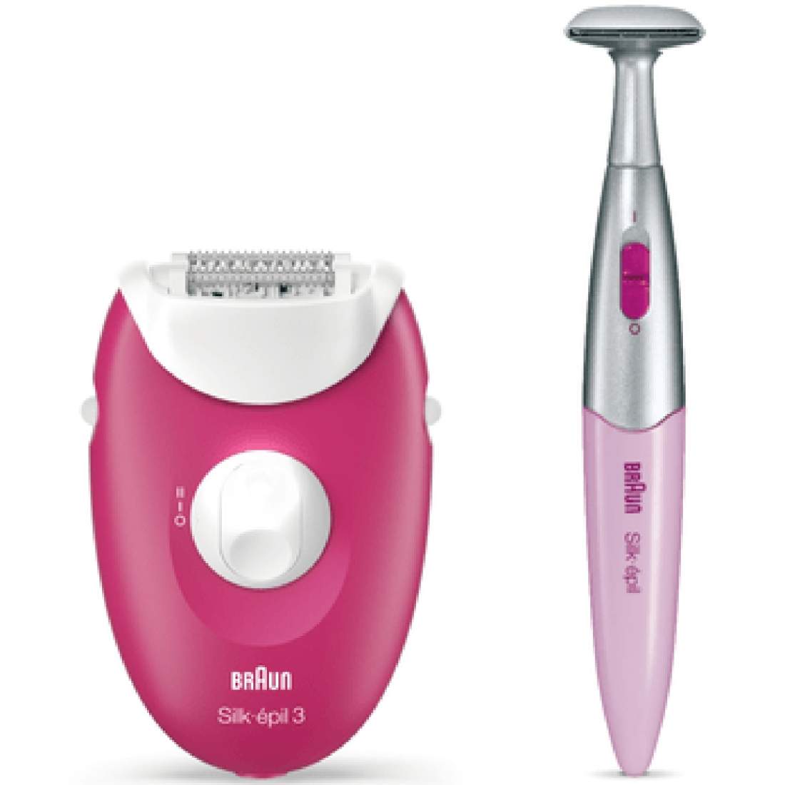 Epilator Silk-Epil 3 420 Ruby | Hälsa & Skönhet - Personvård - Massage | Pryloteket