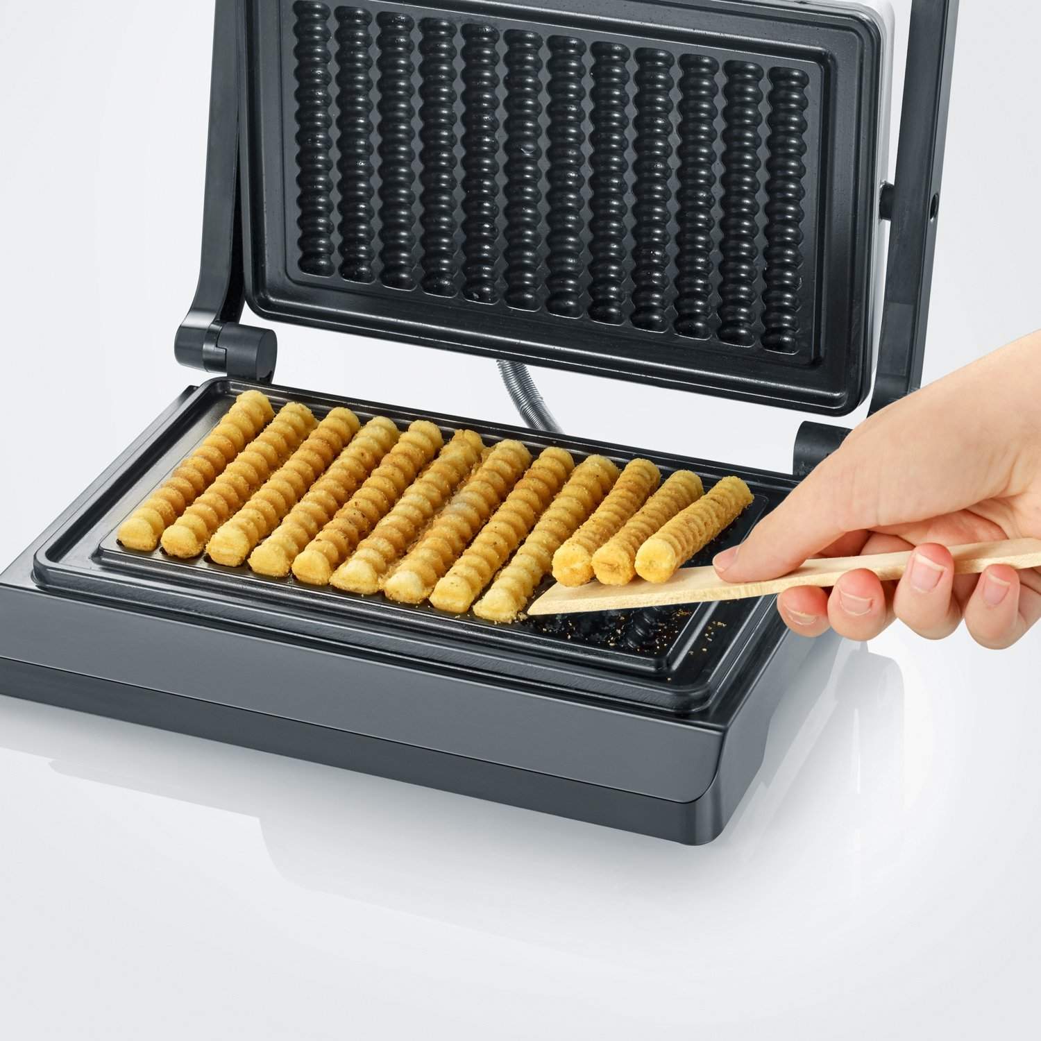 Alternativ bild 1 för Severin Våffeljärn till runda våfflor