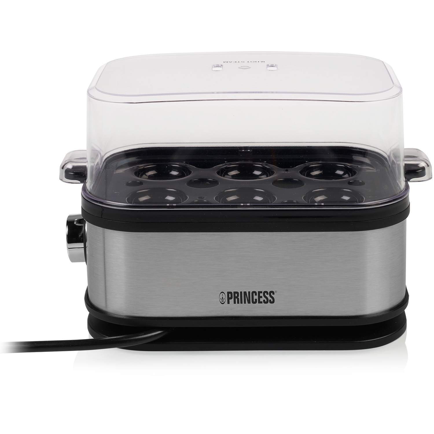 Æggekoger 6 æg 400 Watt Rustfrit stål billede