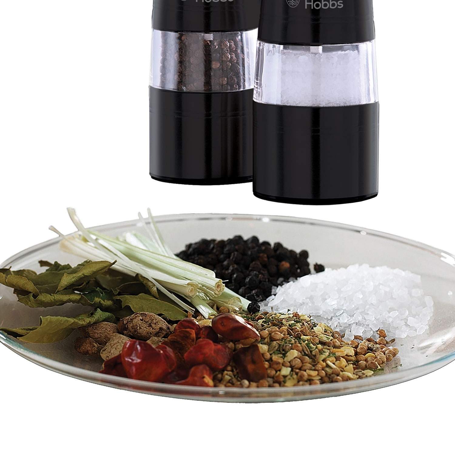 Alternativ bild 1 för Russell Hobbs Classics 28010-56 - Salt/pepper electric mill - svart (paket om 2)