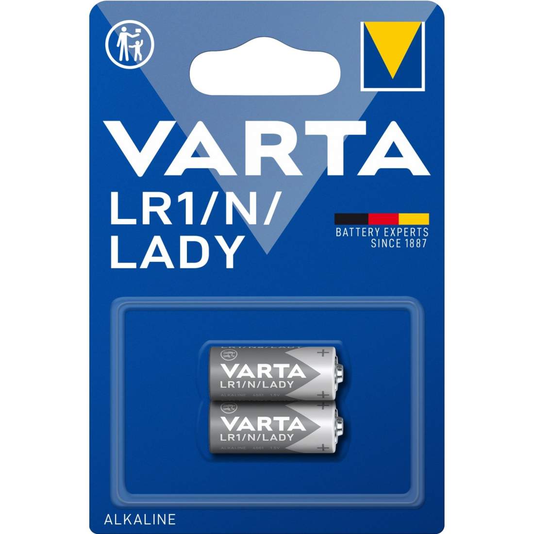 LR1 / N / LADY 1,5V Alkaliskt batteri 2-pack | Sport & Fritid - Friluftsliv & Camping - Belysning | Pryloteket