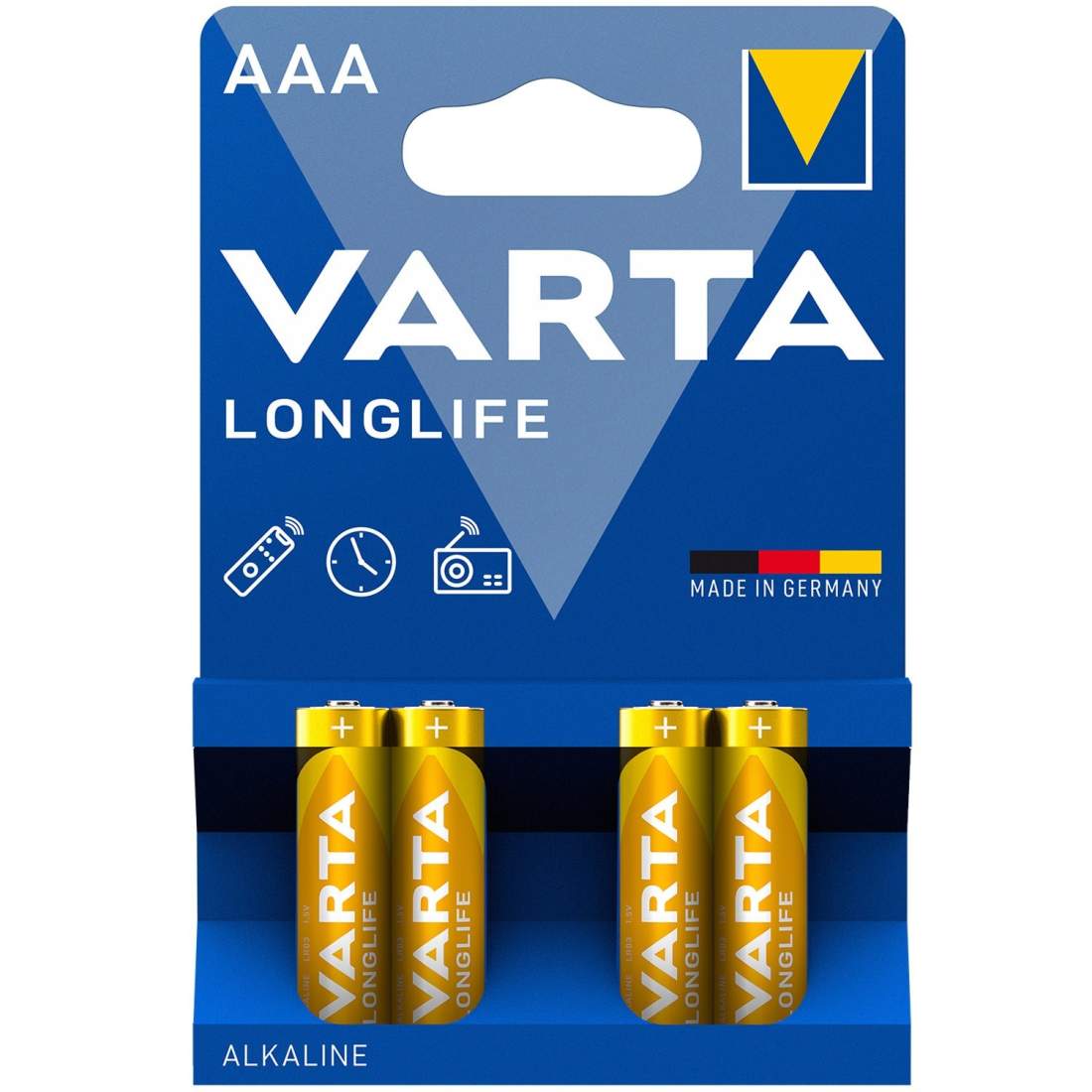 Longlife AAA / LR03 Batteri 4-pack | Elektronik - Ljud & Bild - TV-Tillbehör - Fjärrkontroller | Pryloteket