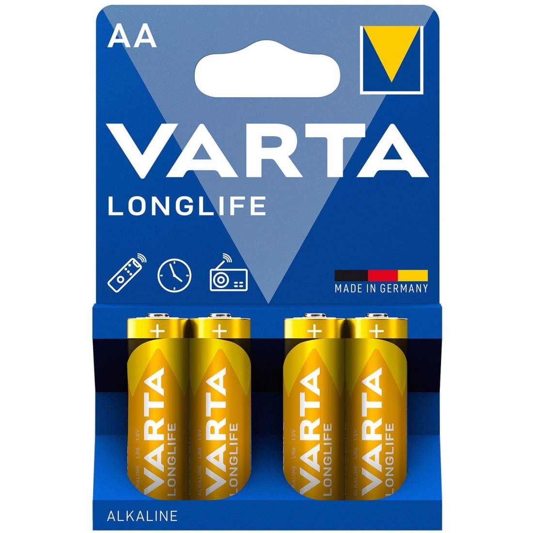 Longlife AA / LR6 Batteri 4-pack | Elektronik - Ljud & Bild - TV-Tillbehör - Fjärrkontroller | Pryloteket