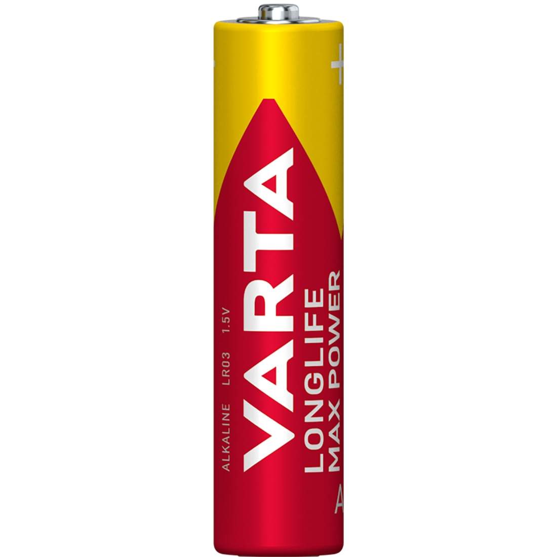 Alternativ bild 1 för Varta Maxi-Tech - Batteri AAA - alkaliskt - svart, gul