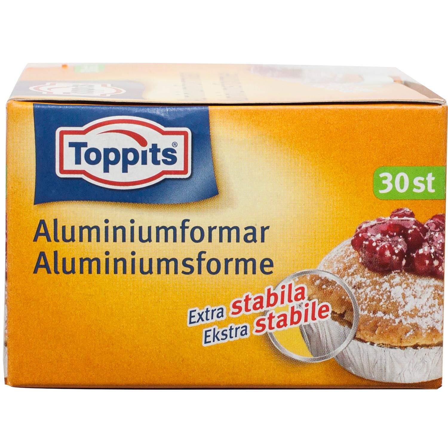 Bageforme Aluminium 30 stk (Bemærk 20 stk DFP)