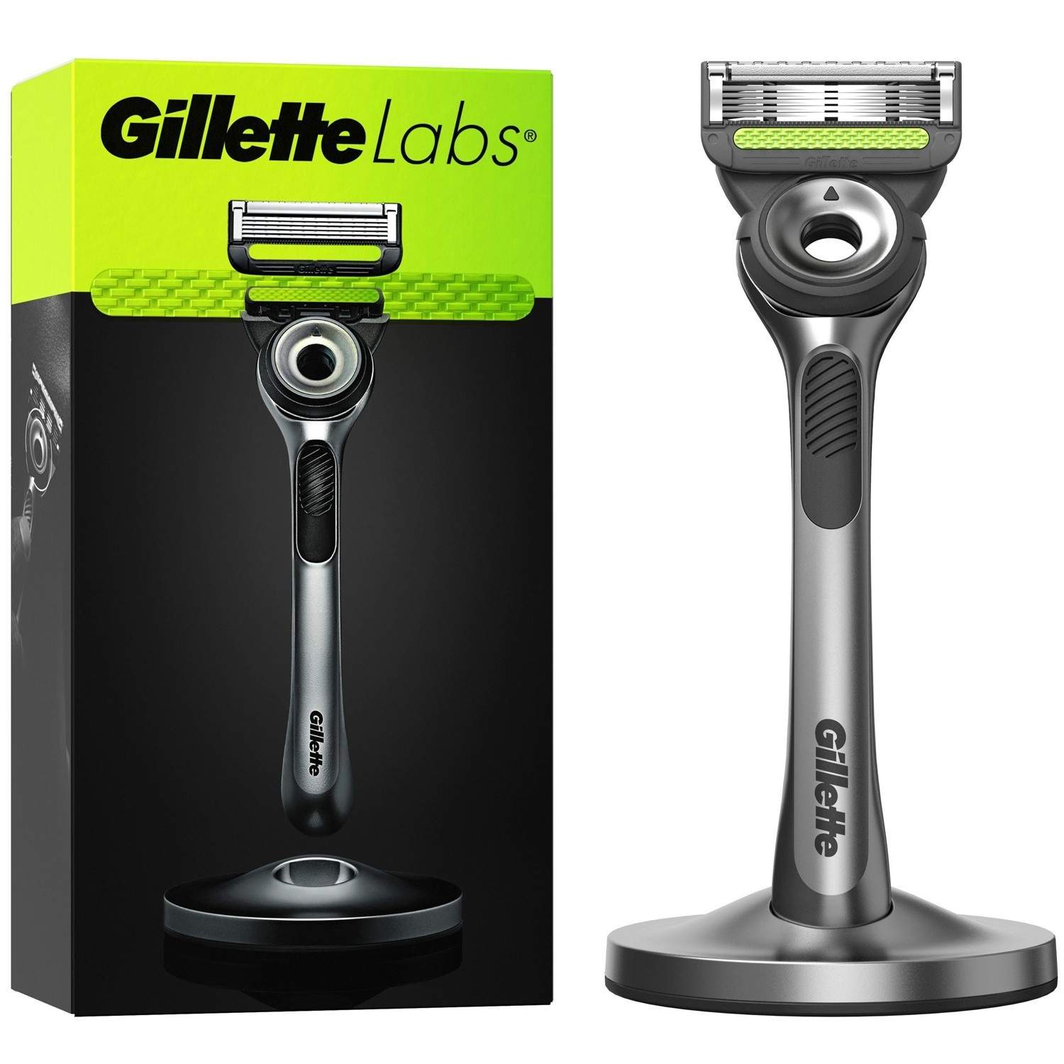 Gillette Labs with Exfoliating Bar Razor Magnetic Stand 1pcs