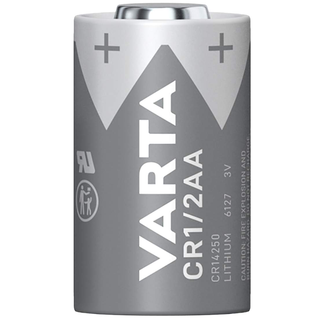 Alternativ bild 1 för Varta CR 1/2 AA - Batteri CR1/2AA - Li - 700 mAh