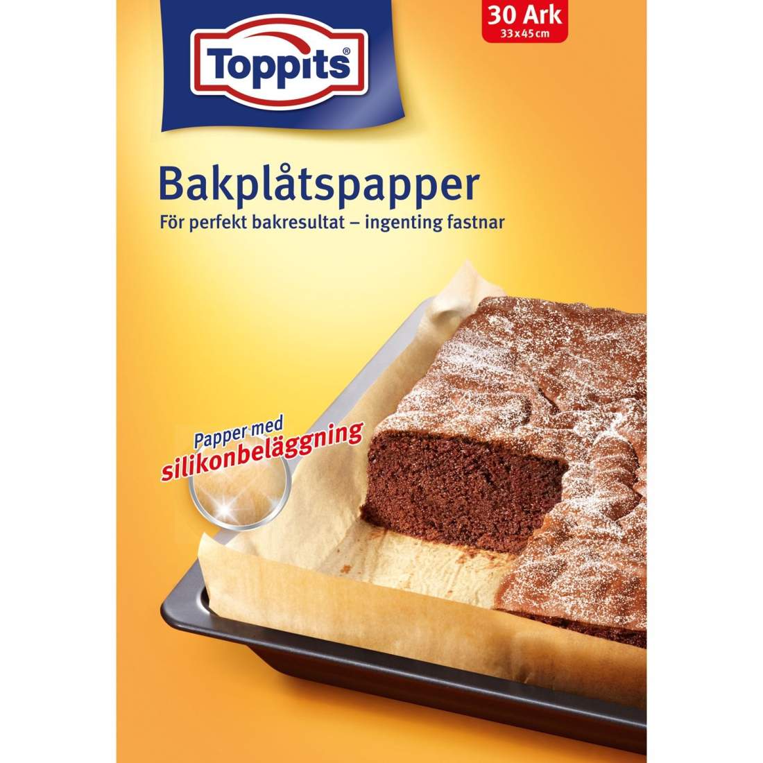 Bakplåtspapper Ark 33X45cm 30ark 24DFP | Hem & Hobby - Hem & Hushåll - Kök - Köksredskap - Ugnsformar - Bakformar | Pryloteket