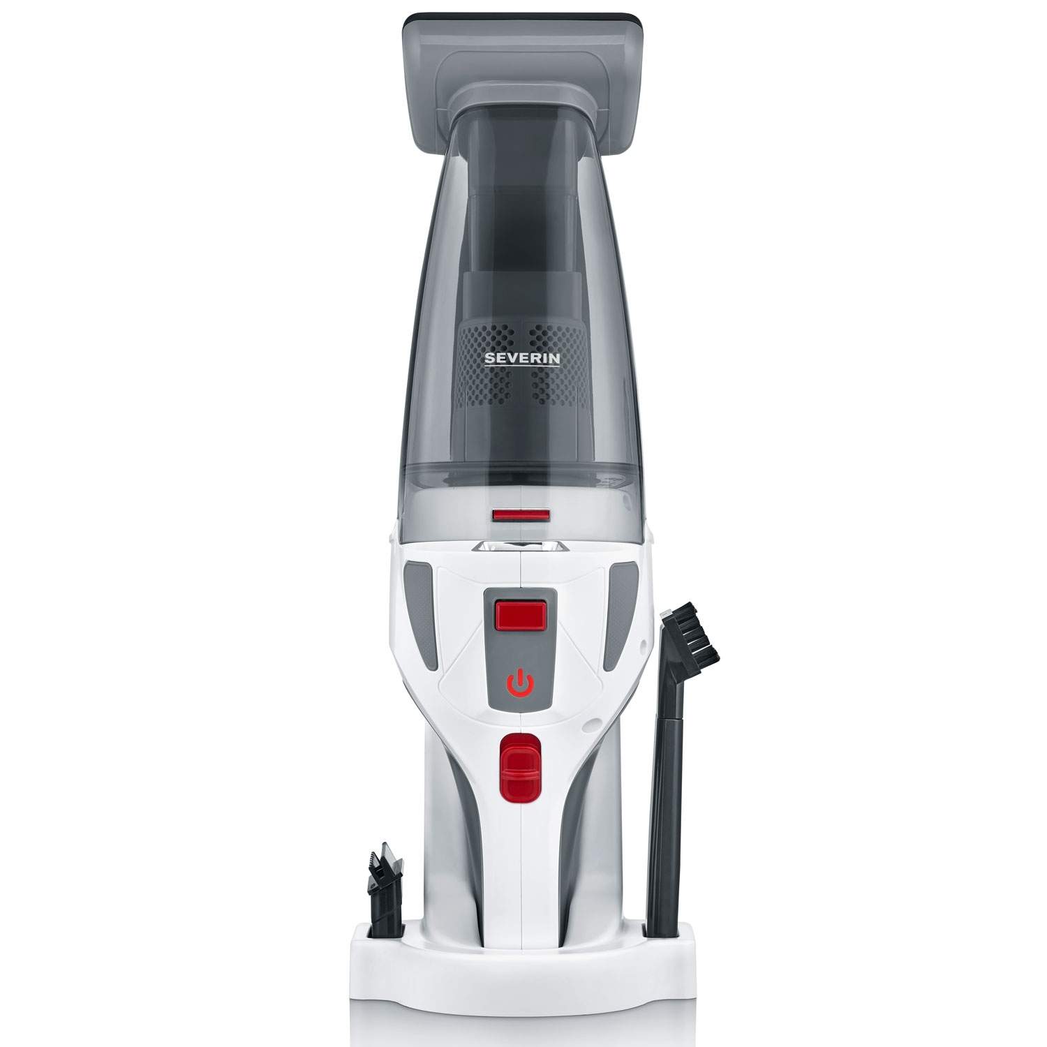 Alternativ bild 1 för SEVERIN HV 7146 - Dammsugare - handhållen - utan påse - sladdlös - vit/grå/röd