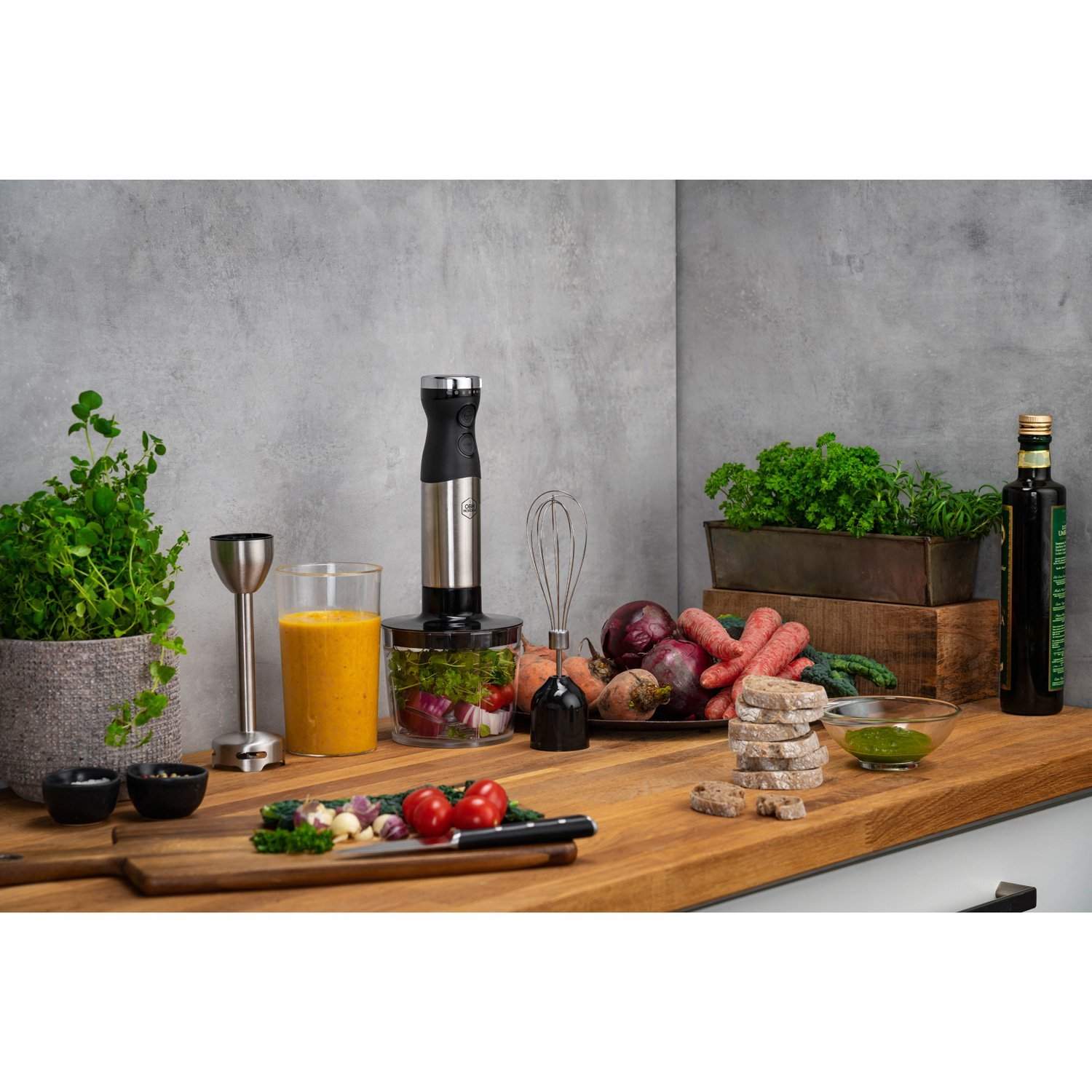 Alternativ bild 1 för OBH Nordica Elite Mix Initial stavmixer, svart