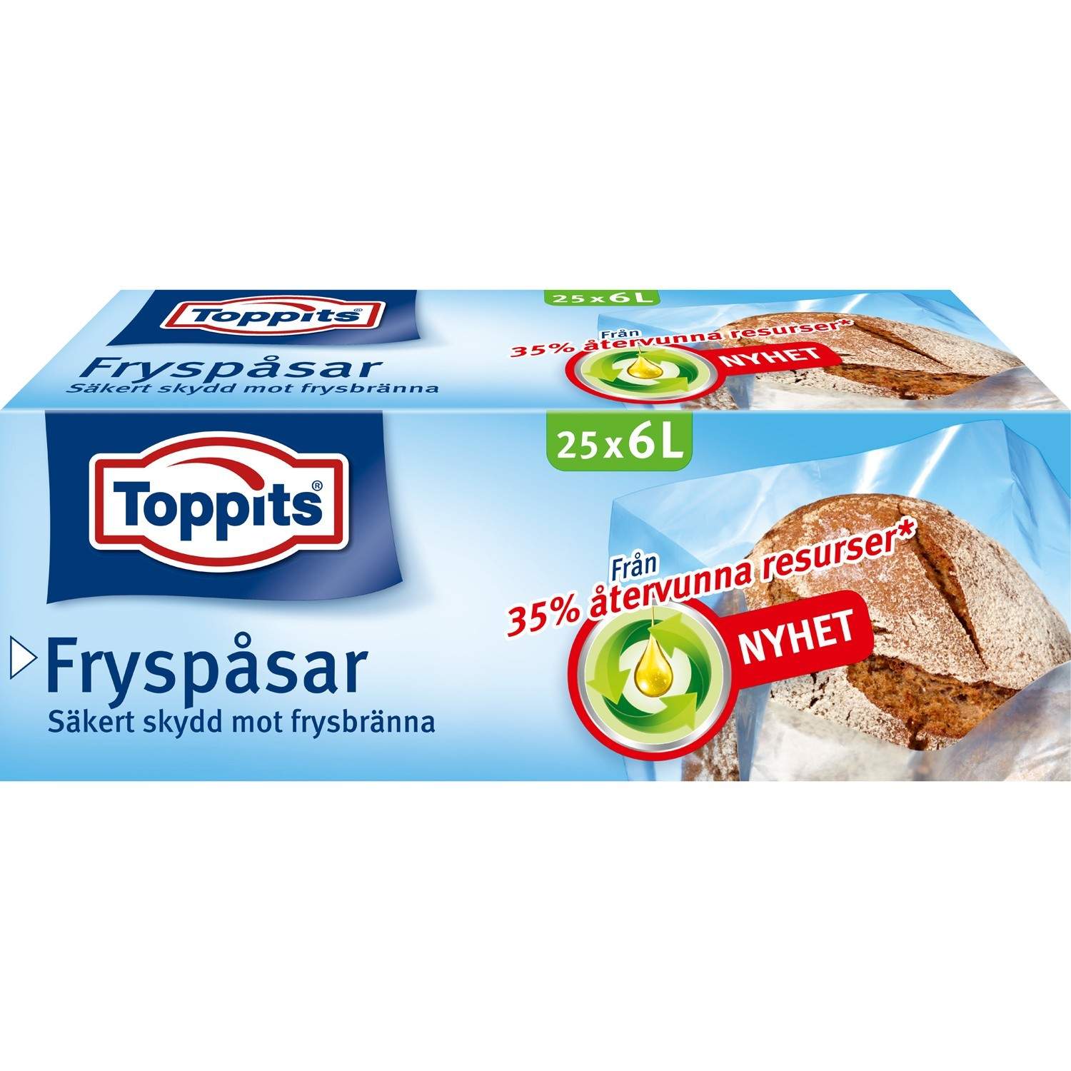 Fryseposer 6L 25stk (Bemærk 9stk DFP)