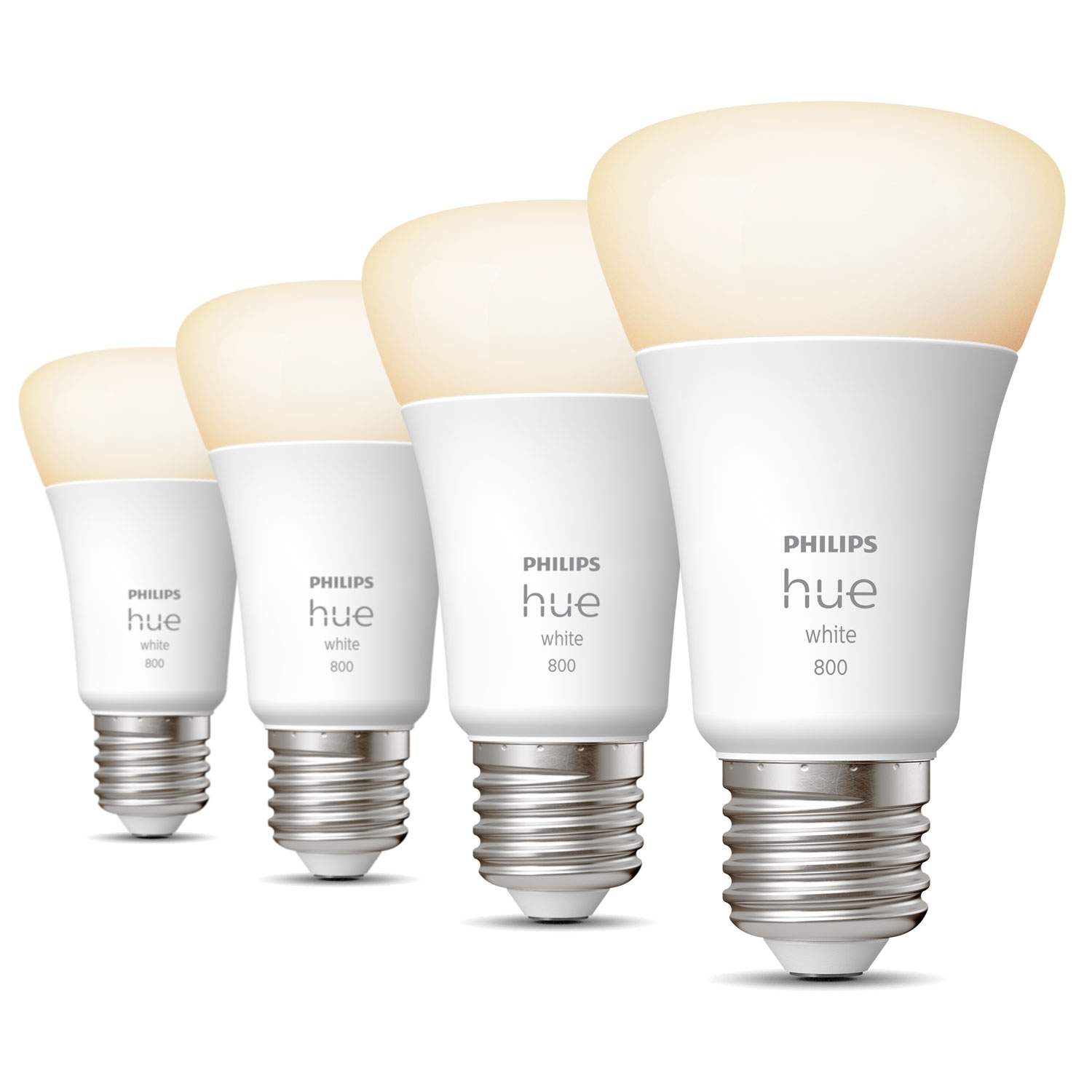 Alternativ bild 1 för Philips Hue White - E27-lampor - 4-pack
