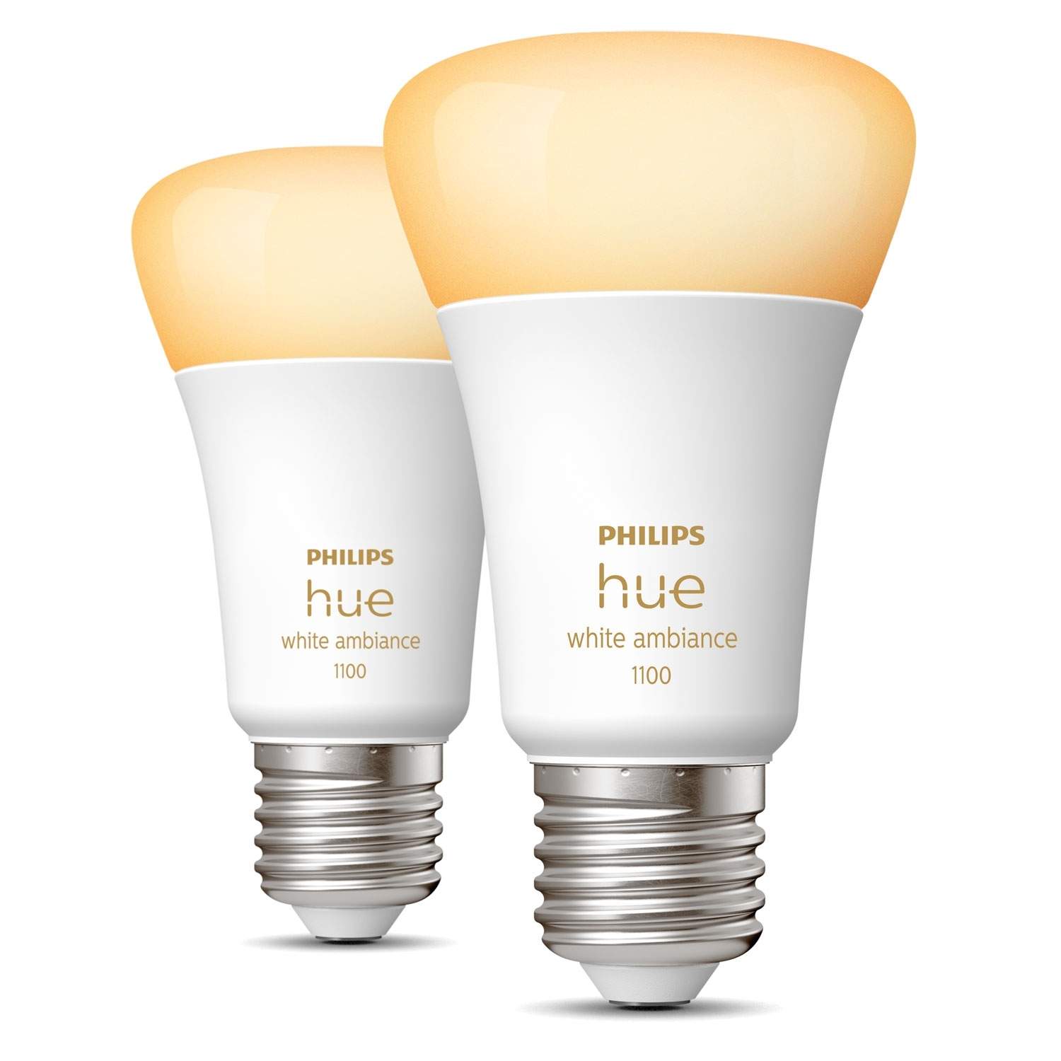 Alternativ bild 1 för Philips Hue White Ambiance - E27-lampor - 2-pack