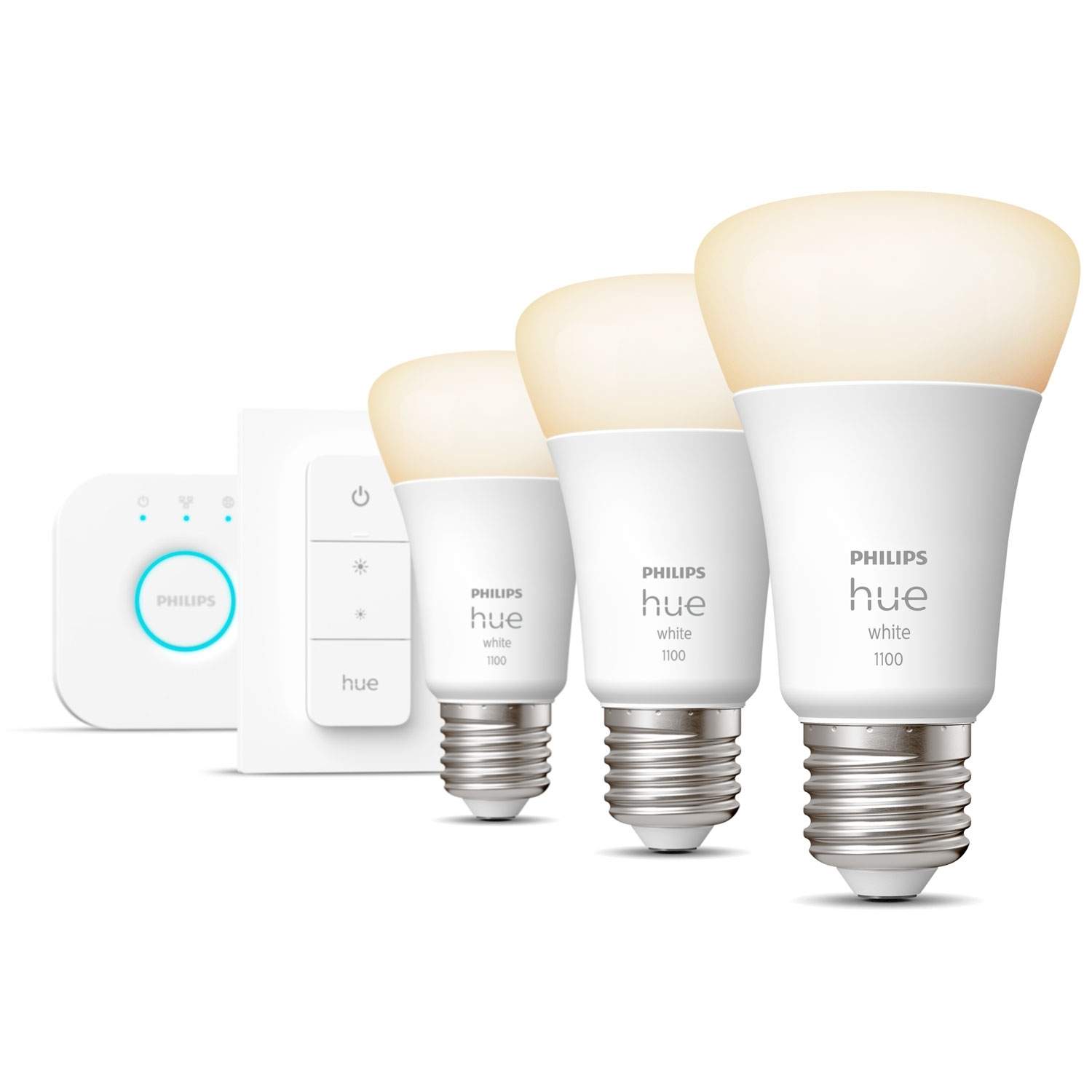 Alternativ bild 1 för Philips Hue - Philips Hue White Starter Kit 3 Bluetooth E27 Philips Hue