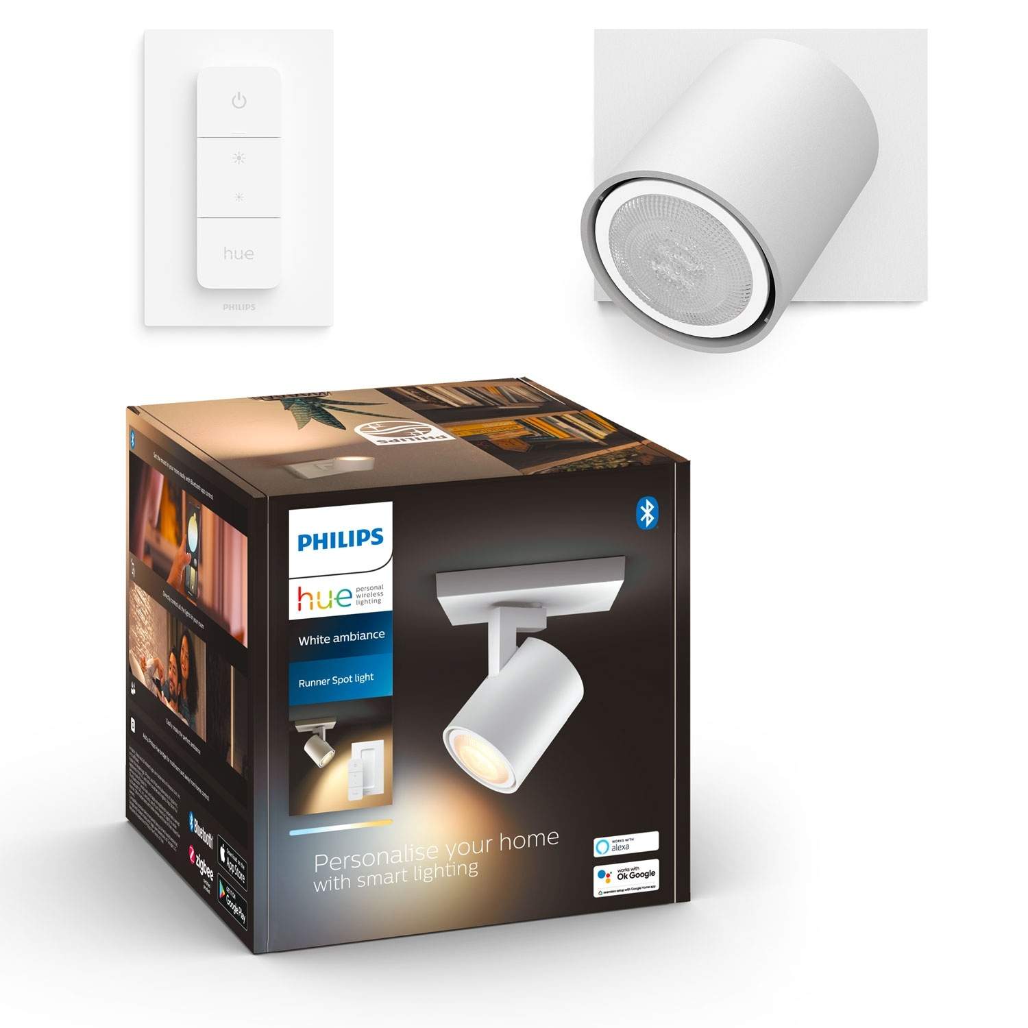 Hue Runner Hvid Ambiance 1 plet Hvid