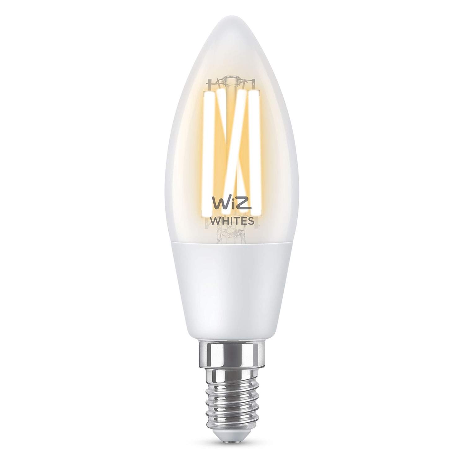 WiFi Smart LED E14 Krone 40W Filam Varm-kold