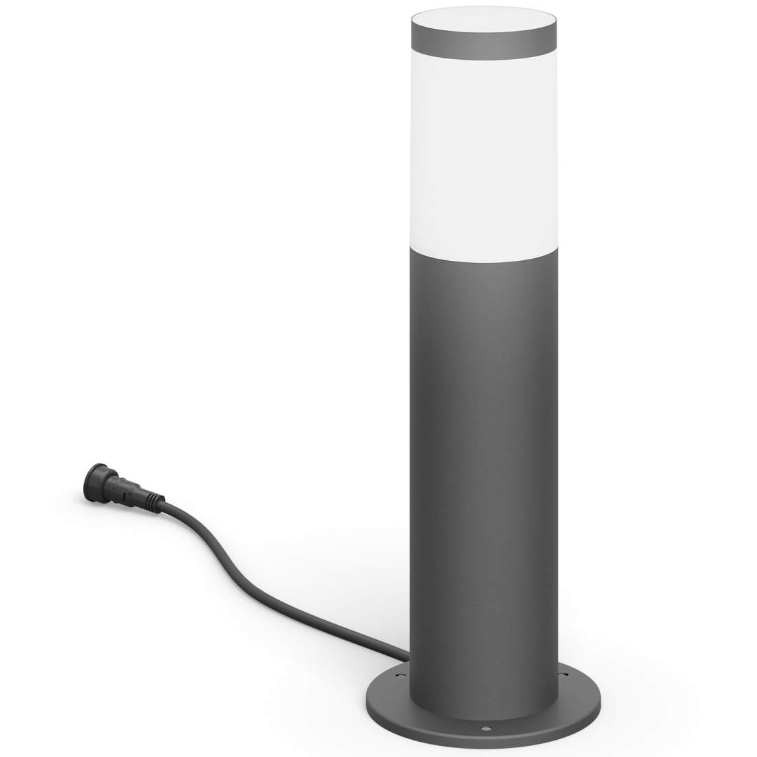 GardenLink Utrecht Piedestal Kallvit 660lm Antracit | Elektronik - Tillbehör Mobil & Surfplatta - Mobiltillbehör - Mobilkablar - Tillbehör | Pryloteket