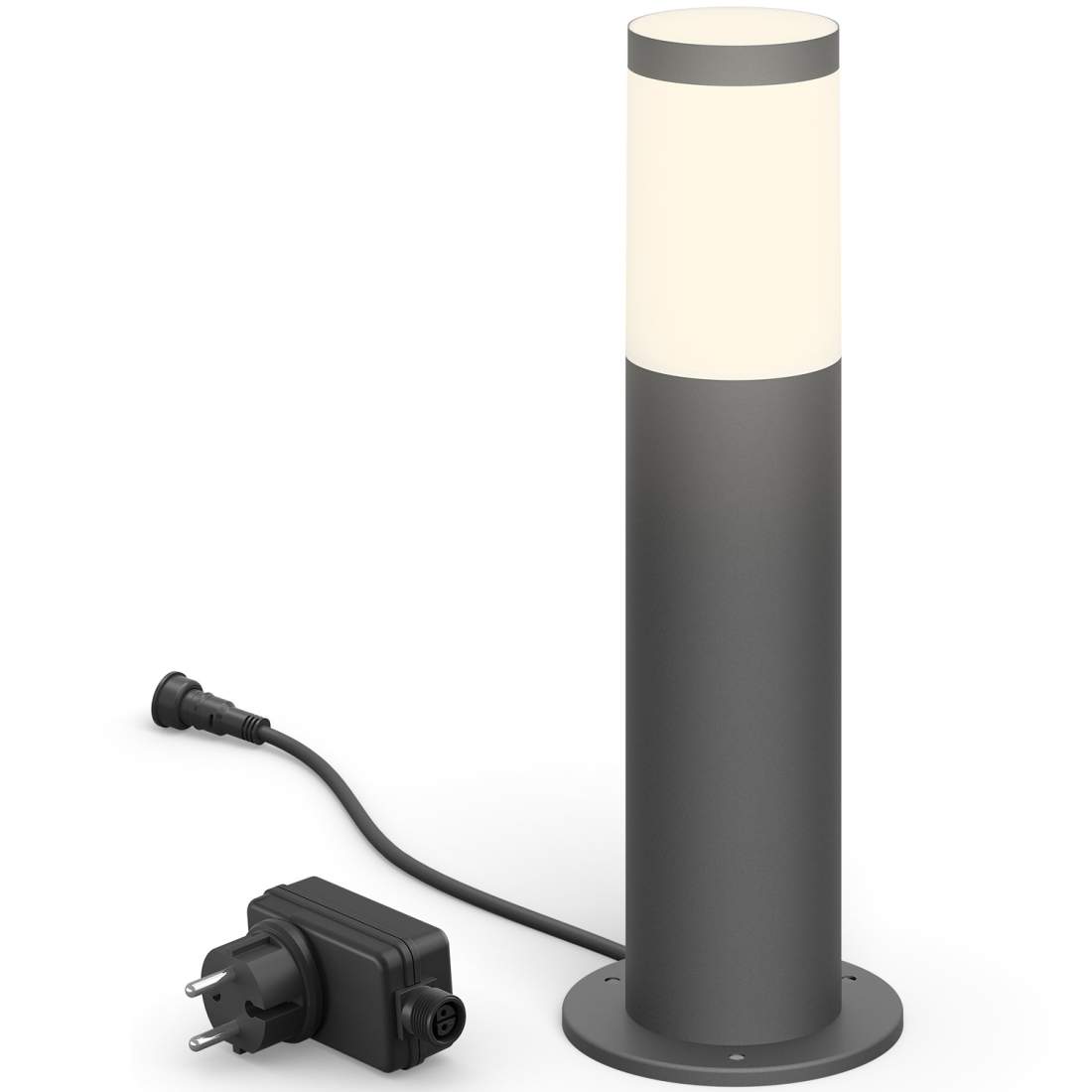 GardenLink Startkit Utrecht Piedestal Varmvit 600 lm 1-pack Antracit | Elektronik - Tillbehör Mobil & Surfplatta - Mobiltillbehör - Mobilkablar - Tillbehör | Pryloteket